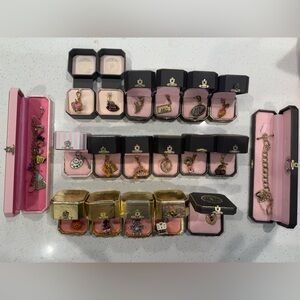 Juicy Couture Charm Bracelets - Gold, Pink, Black (SOLD!)